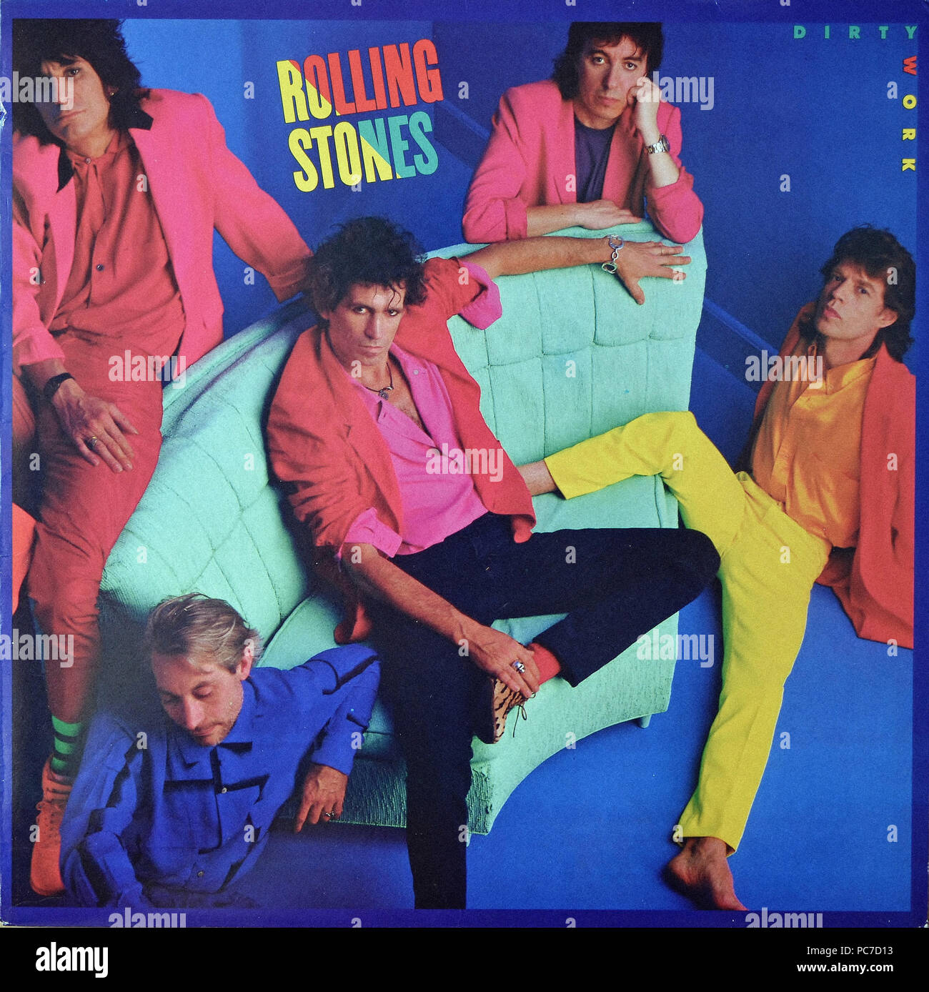 Il Rolling Stones - lavoro sporco - Vintage vinile copertina album