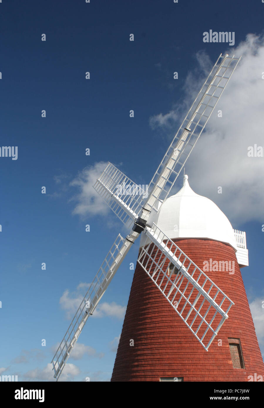 Halnaker Wiindmill Foto Stock