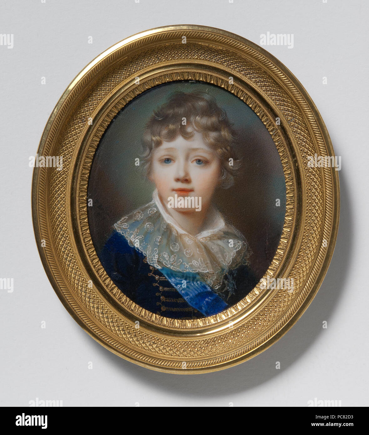 41 Gustav, 1799-1877, principe di Svezia e Vasa (Giovanni Domenico Bossi) - Nationalmuseum - 25574 Foto Stock