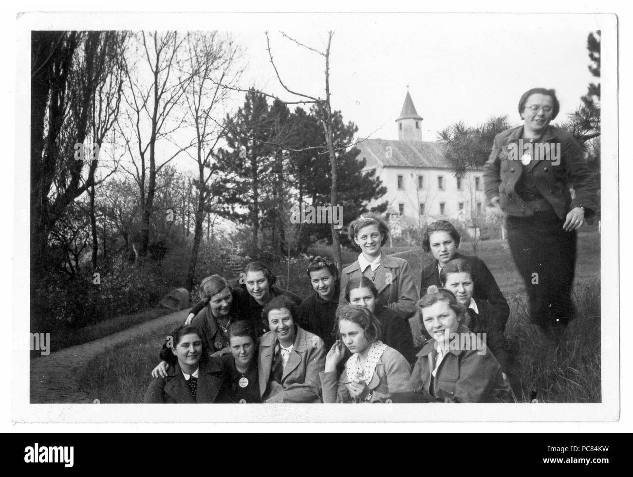 4 118 Prerovsky zamek 1930 Foto Stock