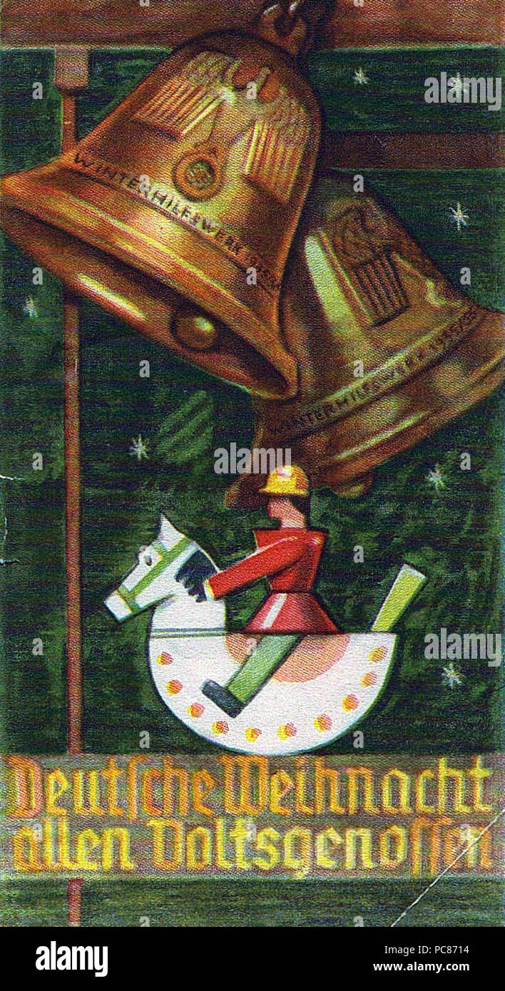 13 1935 WHW Türplakette Foto Stock