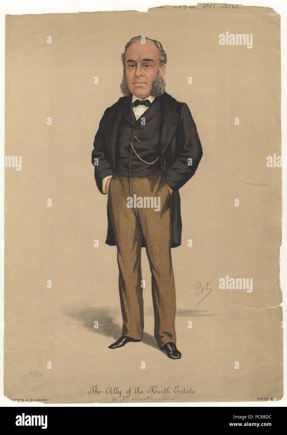 Da "Pet", stampato da Stevens & Co, chromolithograph, pubblicato 1877? 649 William Henry Smith Foto Stock