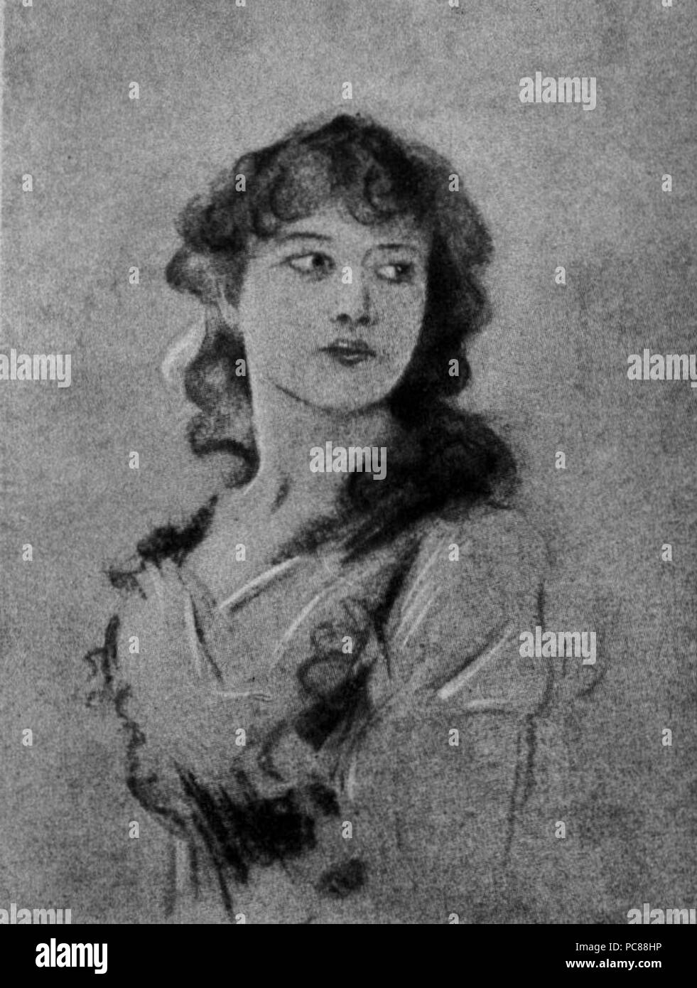 186 Emma Gräfin von Attems-Petzenstein, 1874 - 1959, geb. v. Montbach Foto Stock