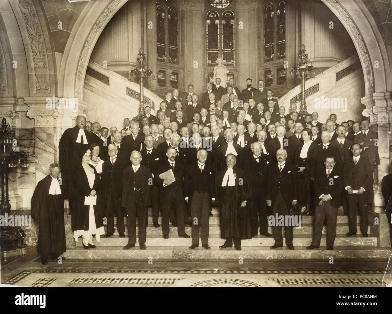15 Congrès de l'Union internationale des avocats, Lussemburgo, 1931 Foto Stock