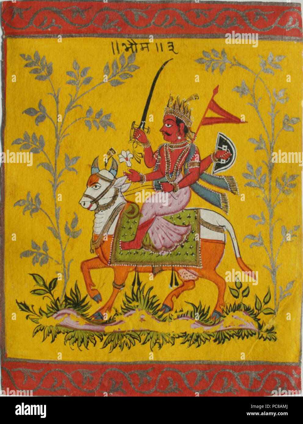 390 Mangala (Mars) Foto Stock