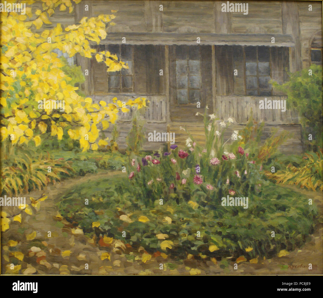 SONY DSC 673 Восень. Дача. С. Ю. Жукоўскі Foto Stock