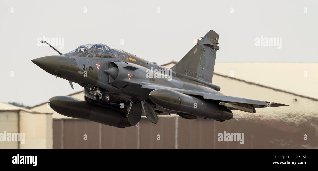 Dassault Mirage 2000D, Couteau Delta, francese Air Force, Foto Stock