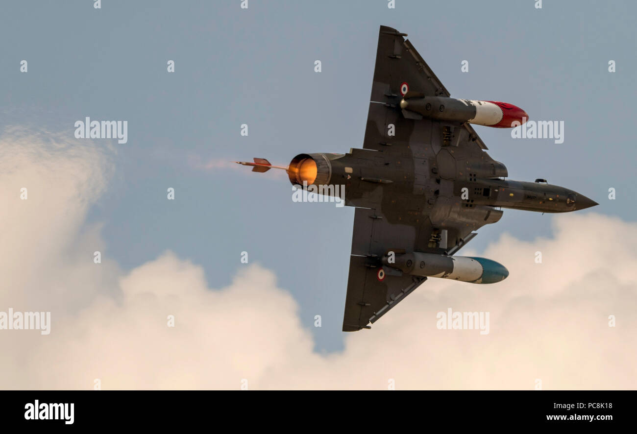 Dassault Mirage 2000D, Couteau Delta, francese Air Force, Foto Stock