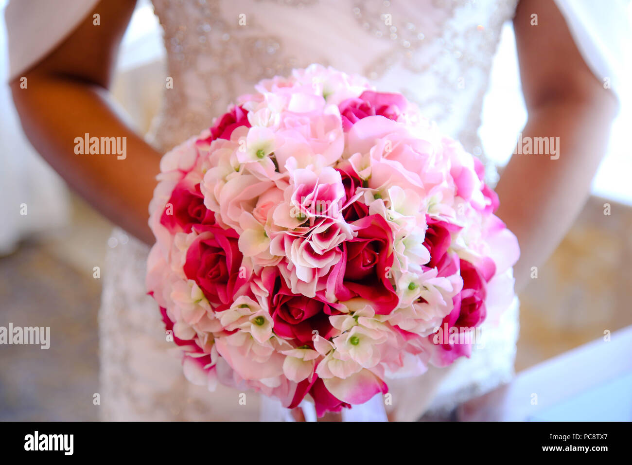 Bouquet da sposa Foto Stock