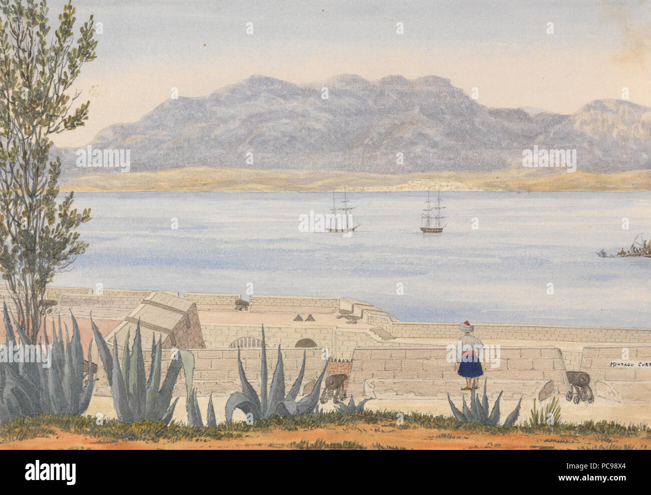 38 Algeciras da Gibilterra Foto Stock