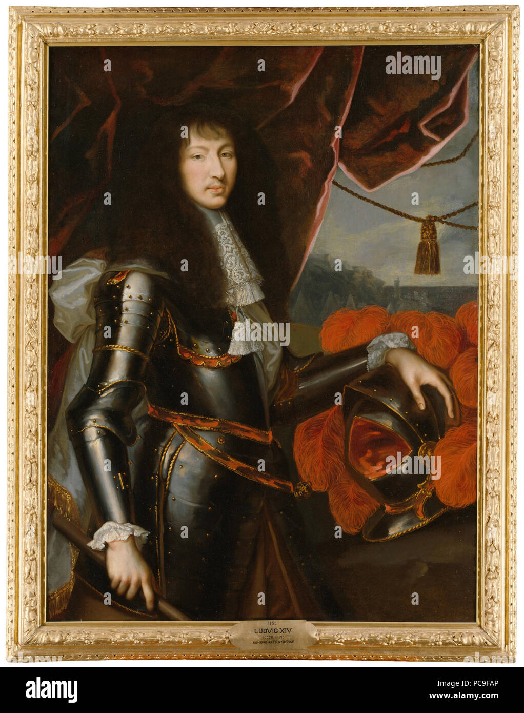 58 Ludvig XIV, 1638-1715, kung av Frankrike - Nationalmuseum - 15829 Foto Stock