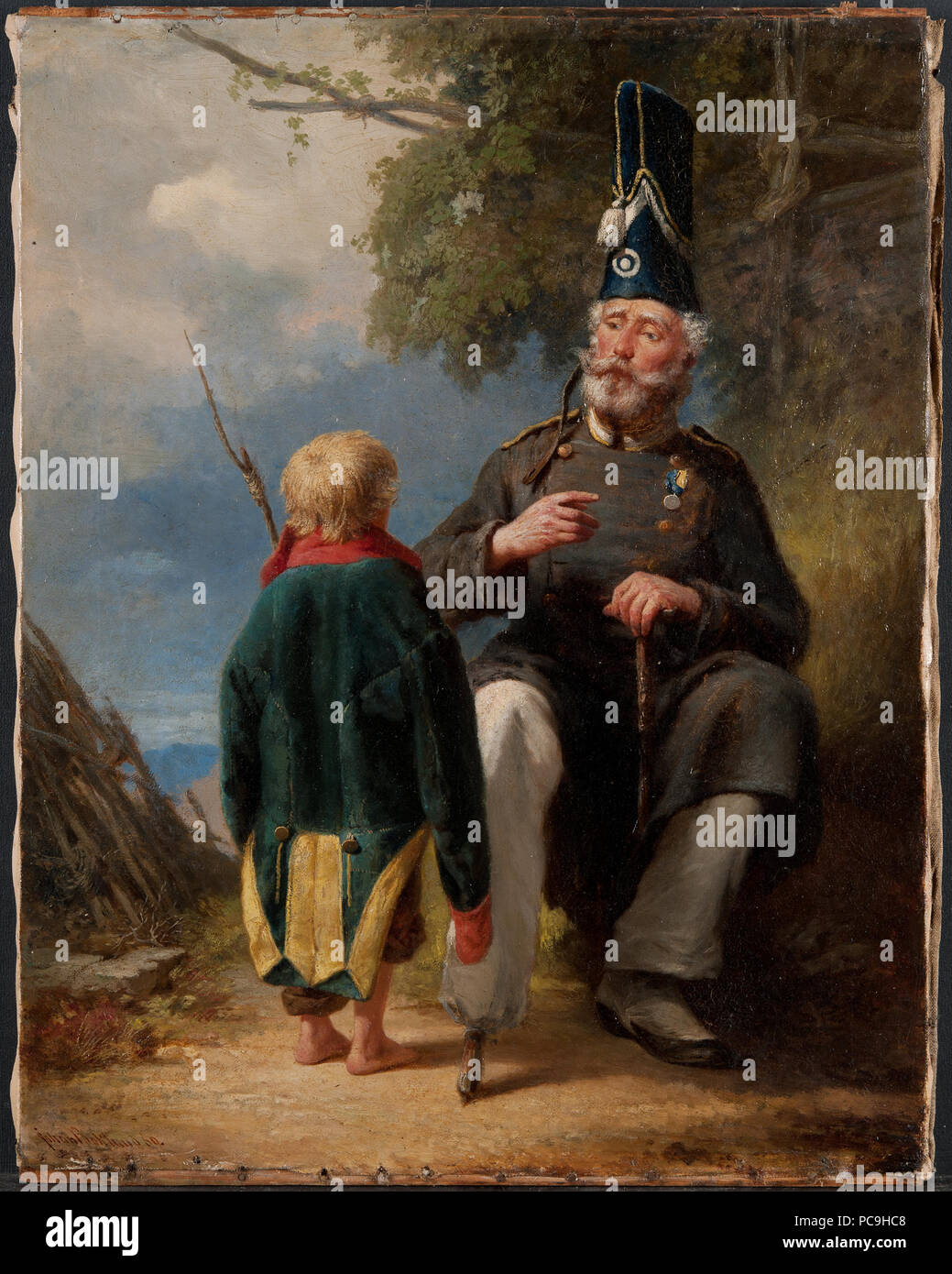 82 Soldatminnen (Johan Christoffer Boklund) - Nationalmuseum - 154222 Foto Stock