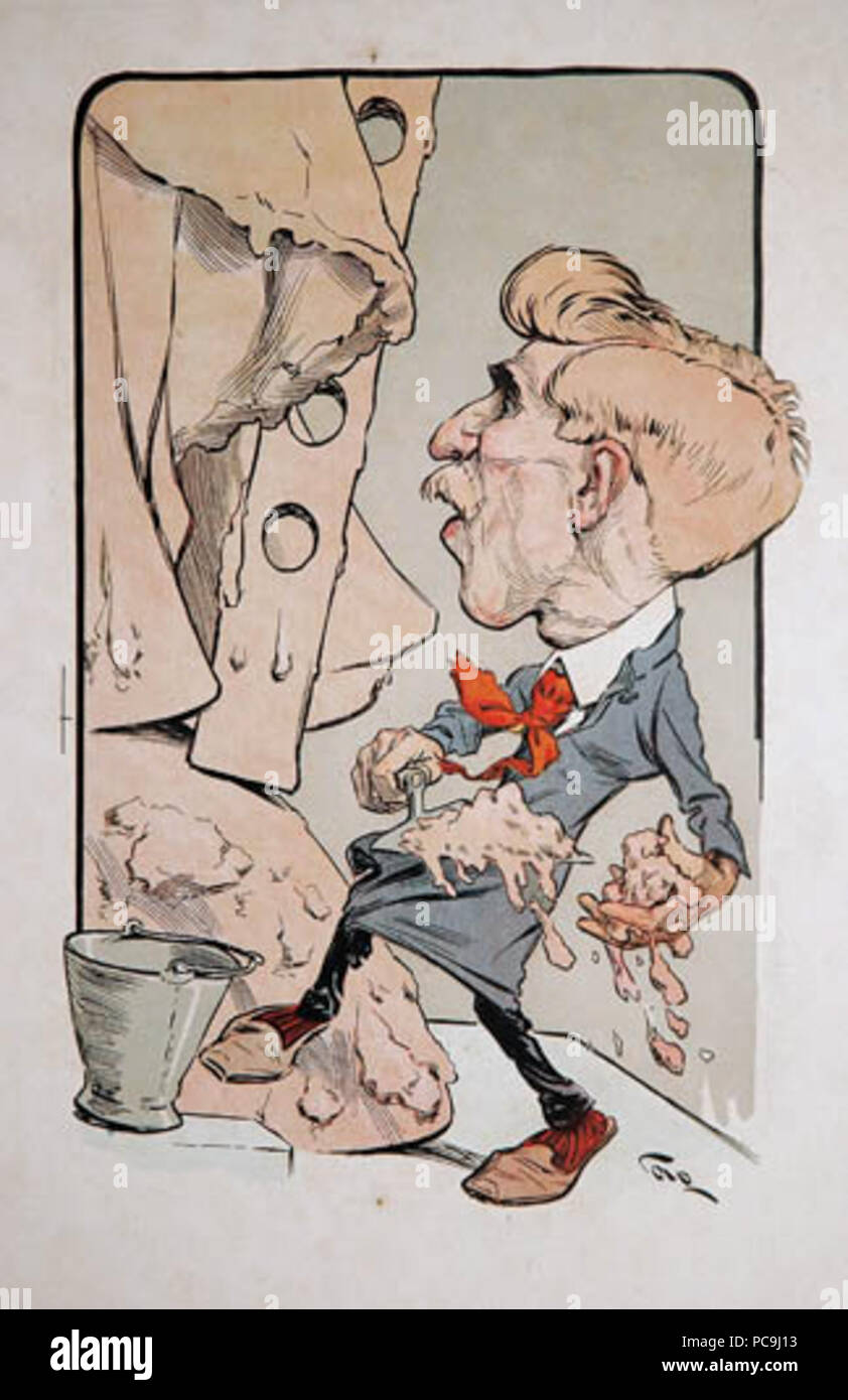 405 Mateo Alonso (caricatura) Foto Stock