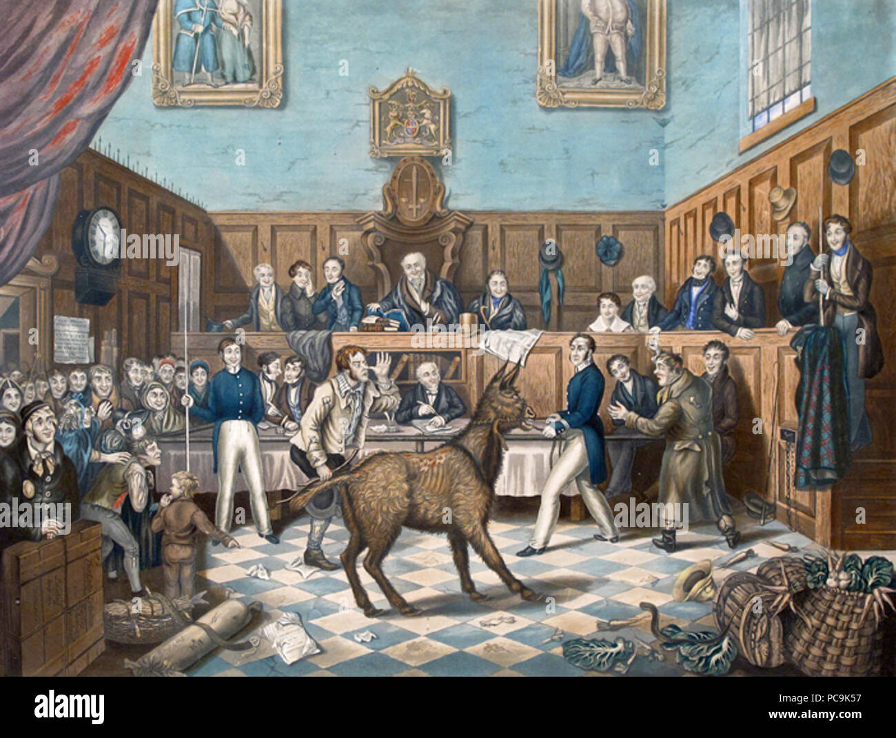 615 prova di Bill Burns Foto Stock