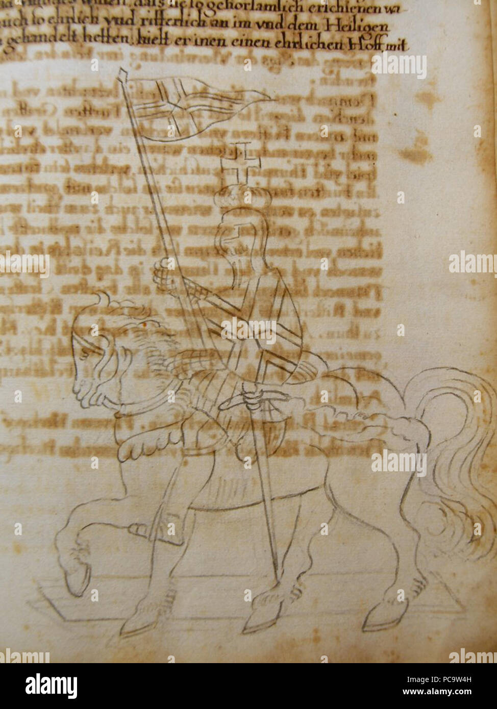 SAMSUNG FOTOCAMERA DIGITALE 534 Rüxner Turnierbuch Abschrift 17Jh 03 Foto Stock