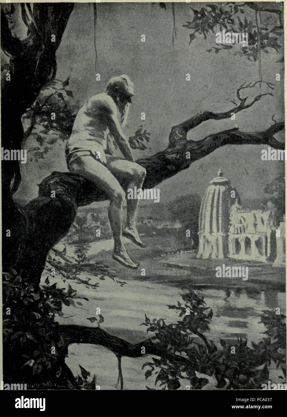 595 Alla fine della lunga e prospetto regnare Foto Stock