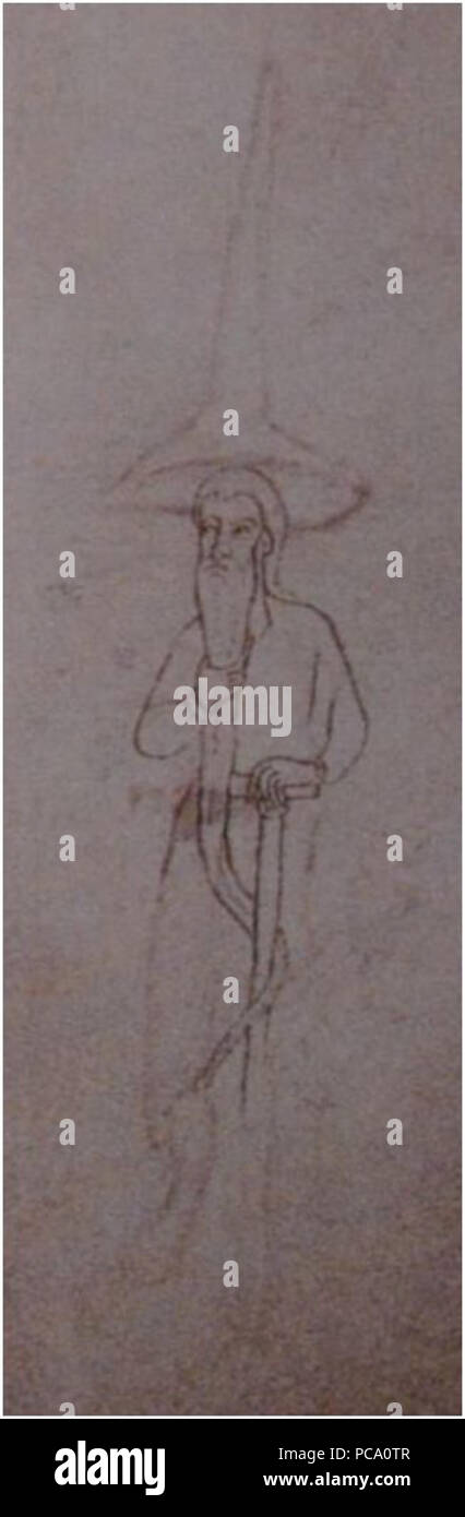 641 ebreo errante (XIII C) Foto Stock