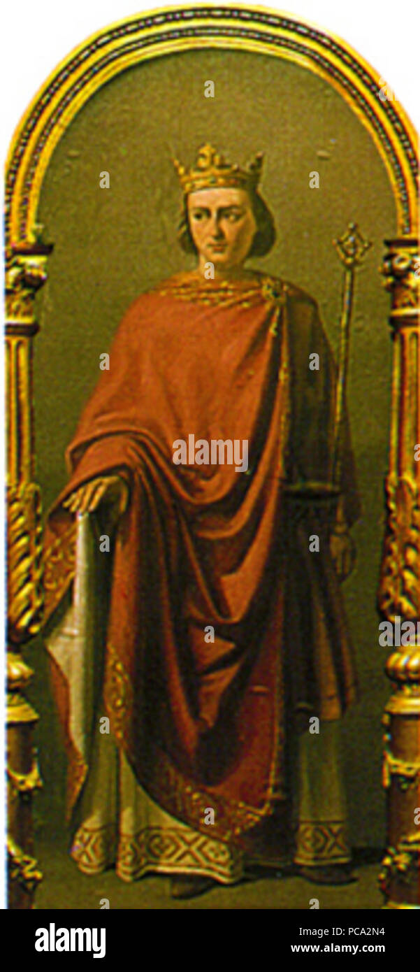 590 Teobaldo II de Navarra Foto Stock