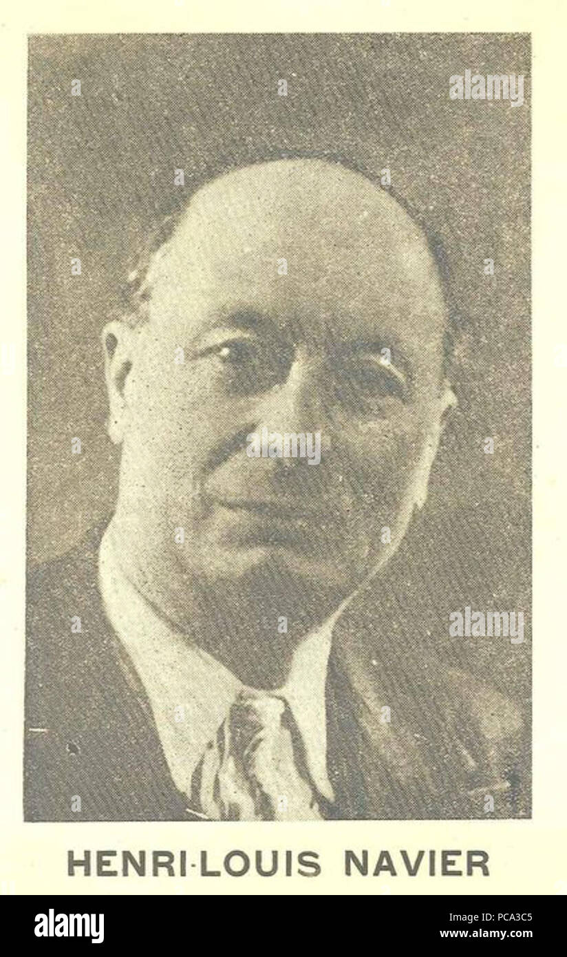 439 Navier Henri affiche SFIO 1946 Foto Stock