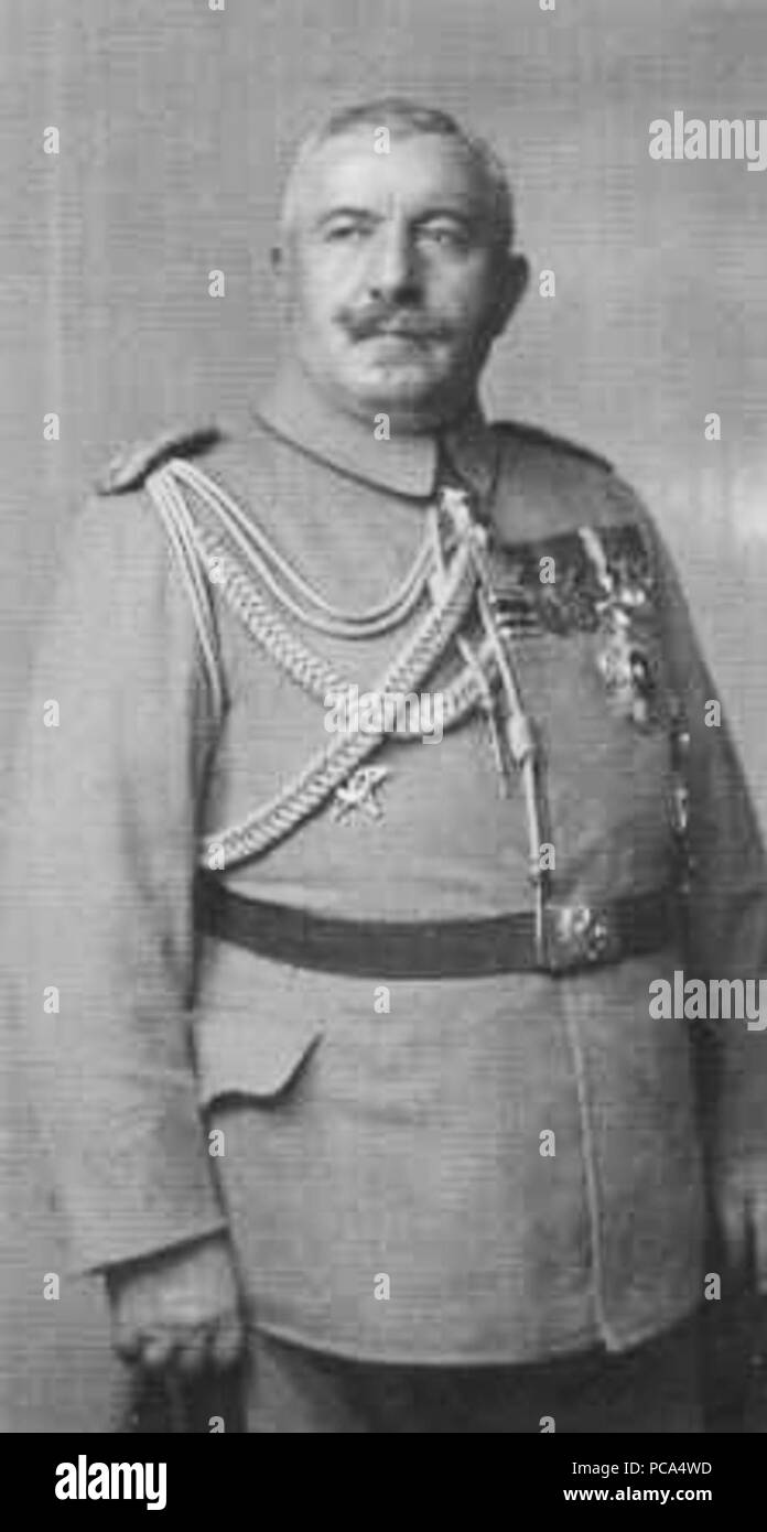 Ahmed Izzet Pasha 1913. Foto Stock