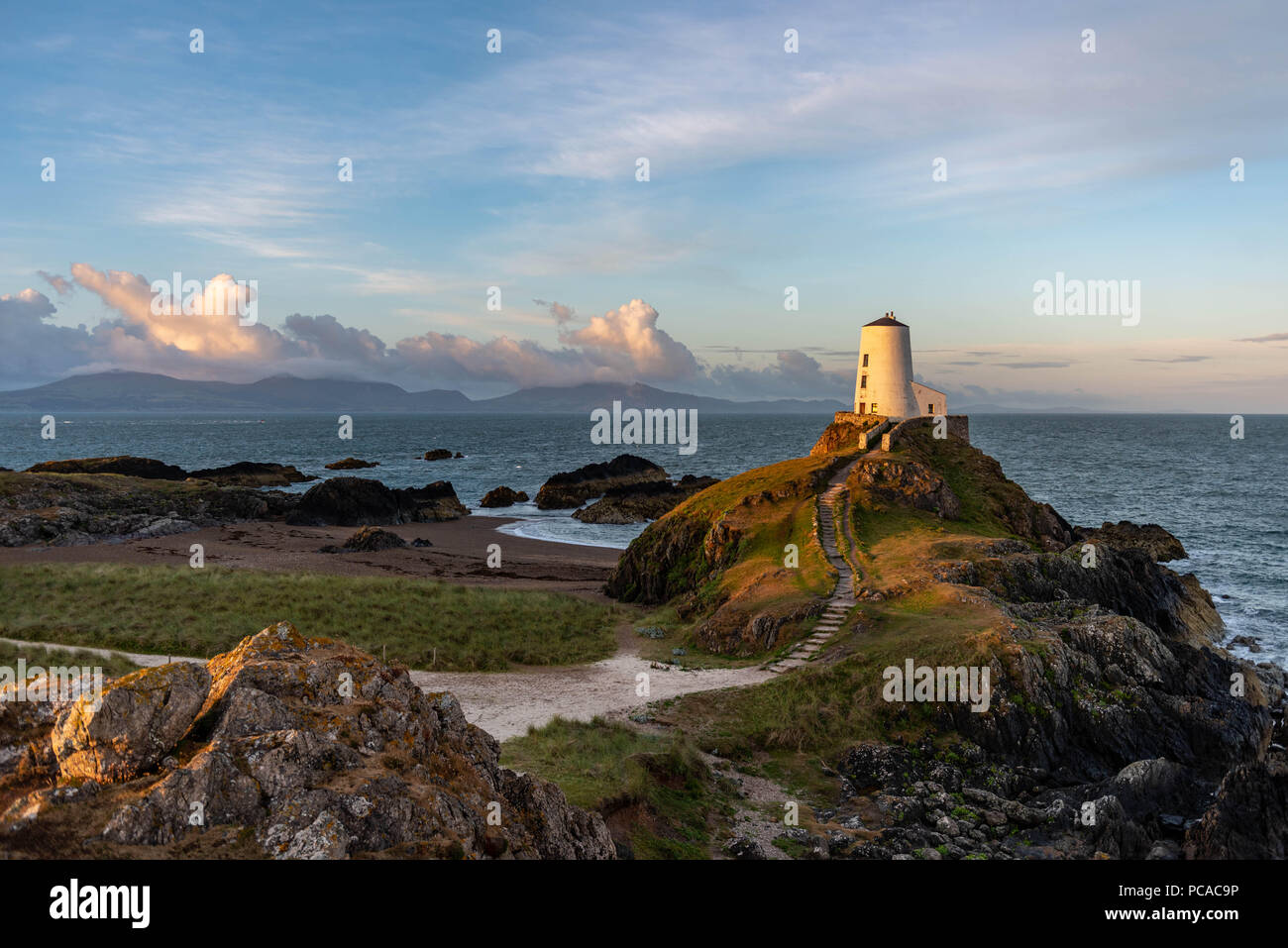 Ynys Llanddwyn Foto Stock