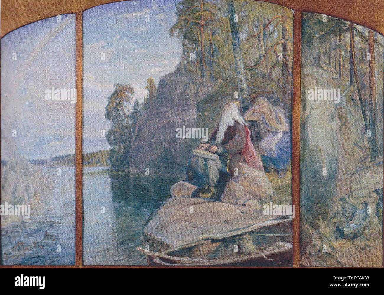 183 Elias Muukka - Väinämöisen soitto Foto Stock