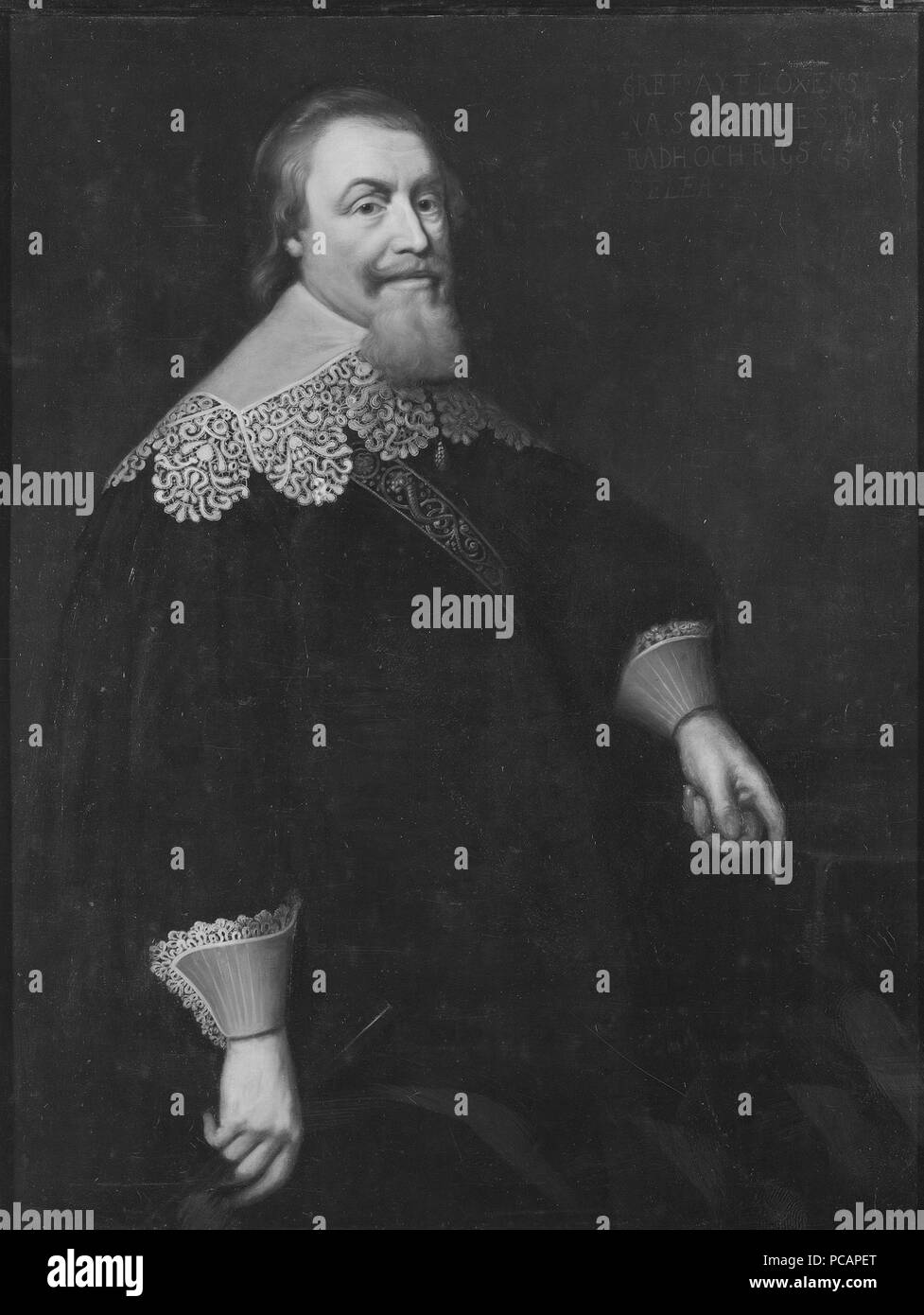 11 Axel Oxenstierna af Södermöre (1583-1654), il conteggio e il Cancelliere - Nationalmuseum - 39577 Foto Stock