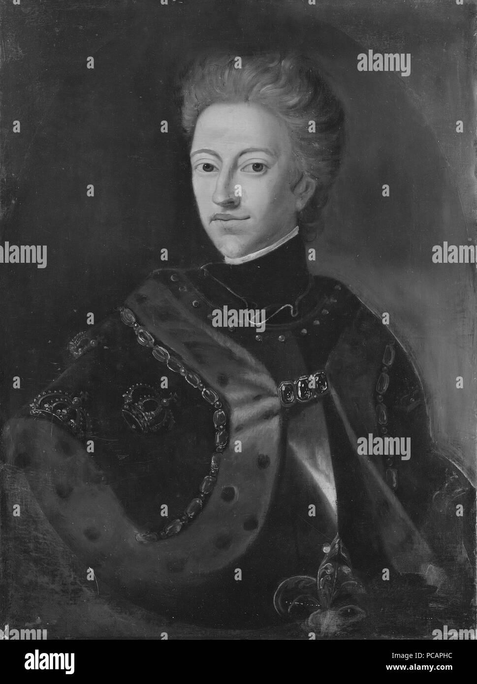 336 Karl XII (1682-1718), av pfalzgreve Zweibrücken, kung av Sverige - Nationalmuseum - 39563 Foto Stock