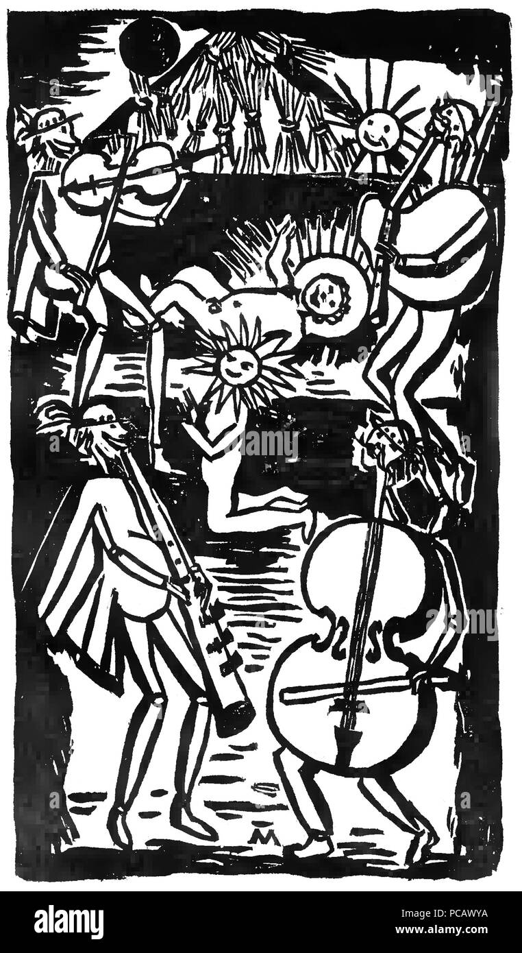 7 Tytus Czyżewski - pagina Pastorałki34 Foto Stock