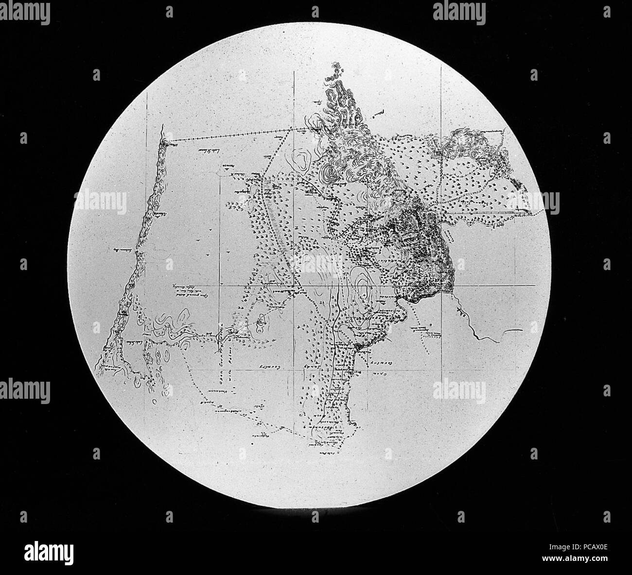 7 Ubombo Fly Mappa del paese. Wellcome L0022678 Foto Stock