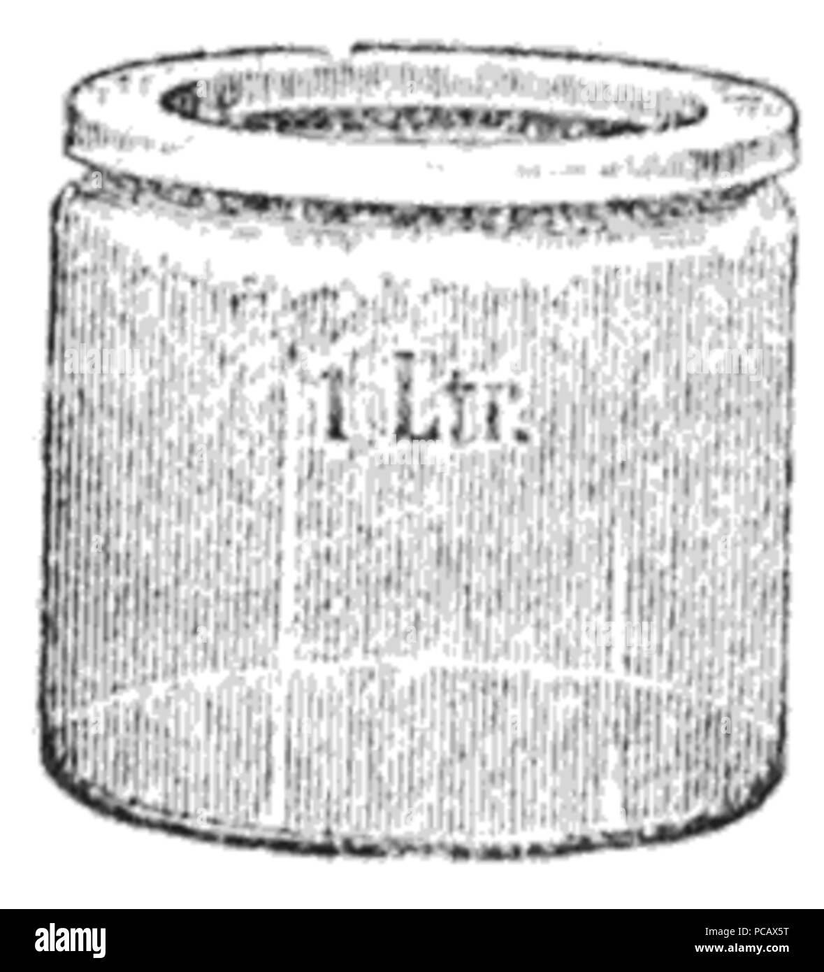 8 Śpiżarnia mi zimowe zapasy-p8d Foto Stock