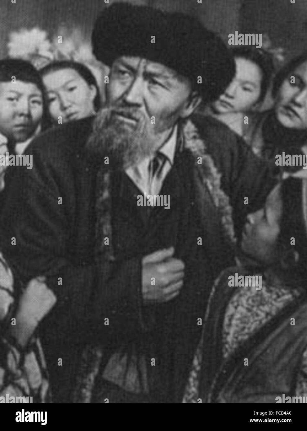 Aimanov scosso come Zhambyl. Foto Stock