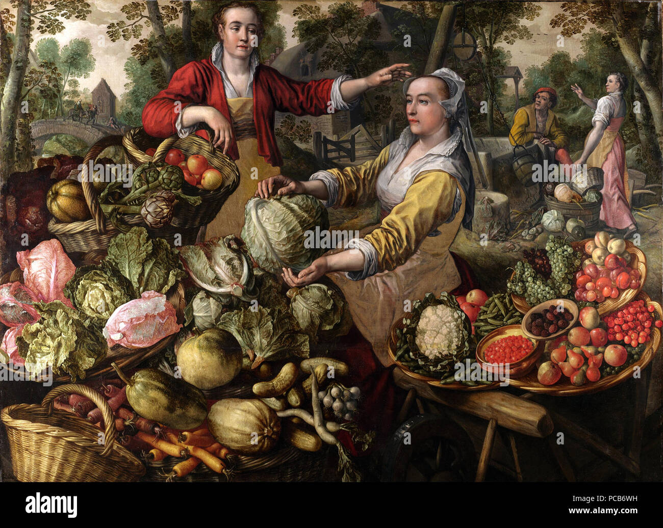 316 Joachim Beuckelaer - Messa a terra Foto Stock