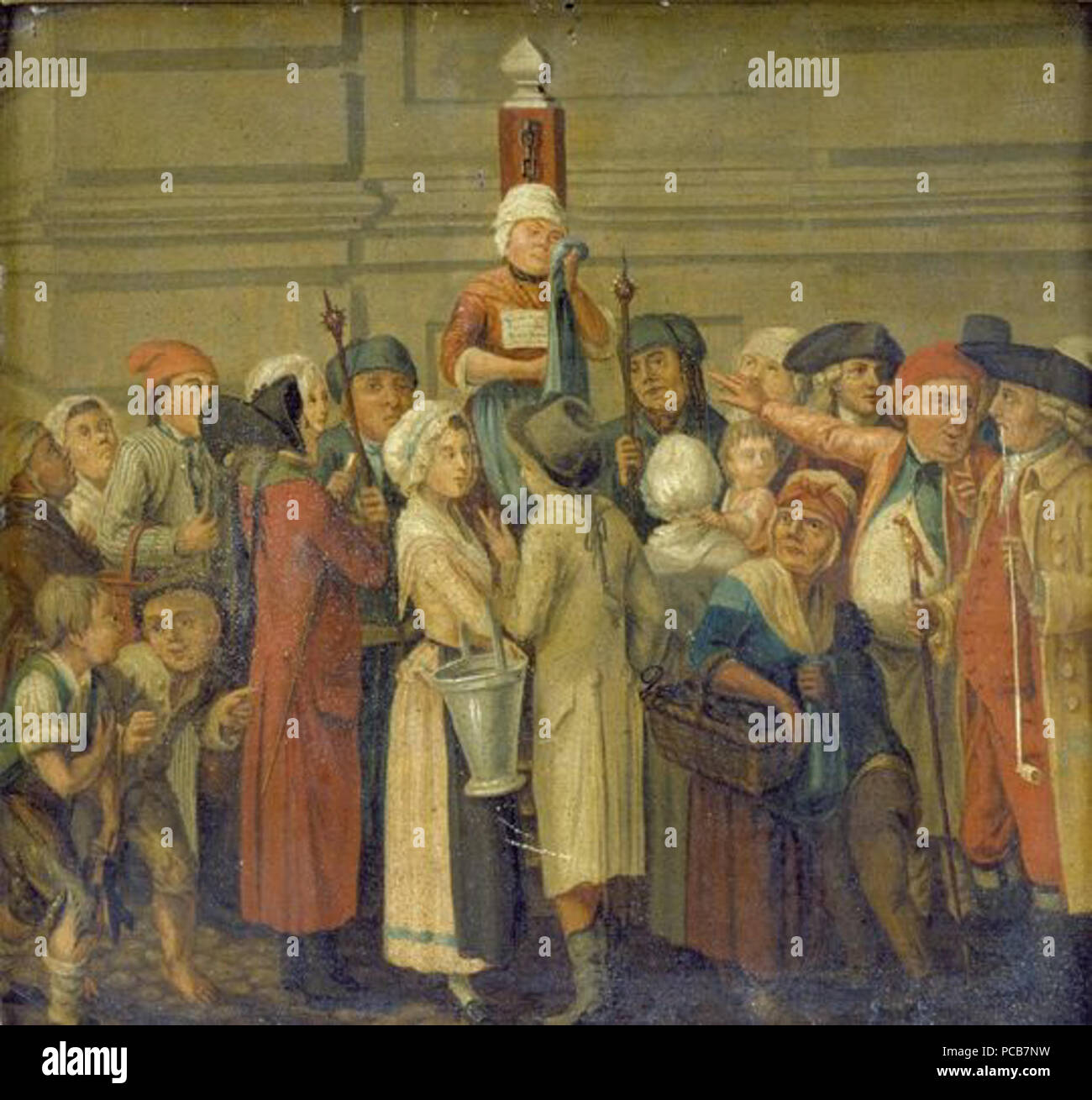 451 Nytorv, c. 1780 Foto Stock