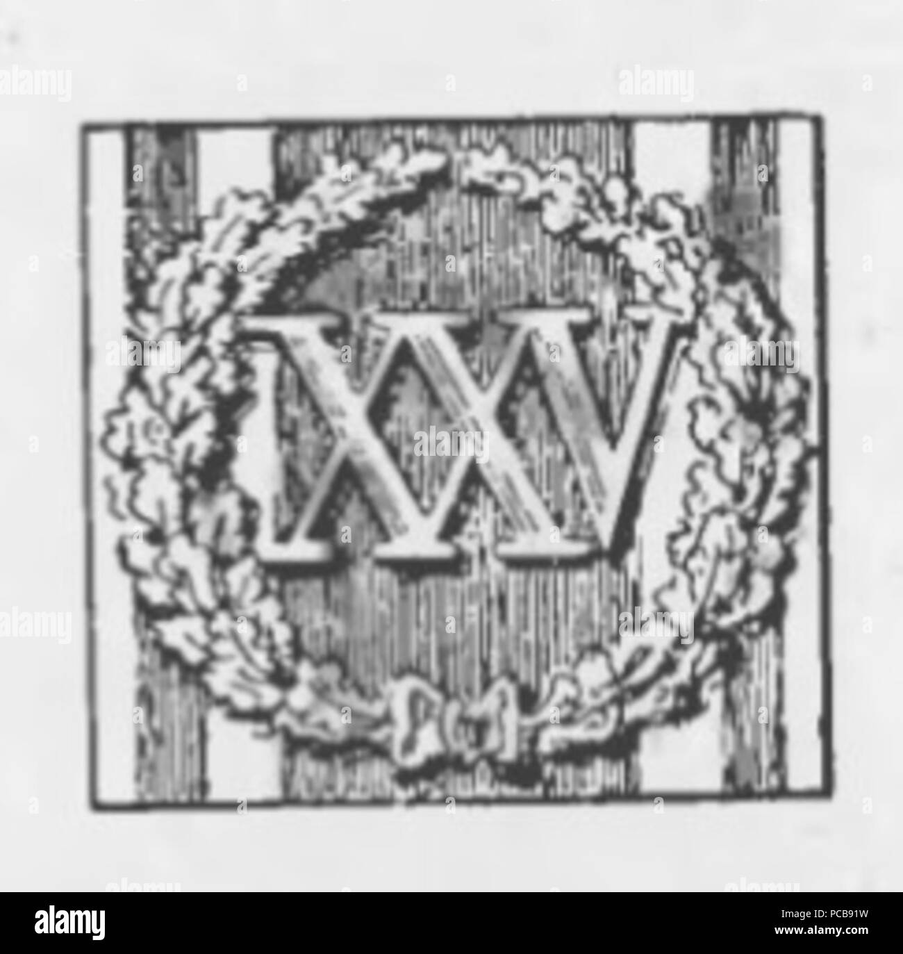 662 Znak Honorowy za 25 lat służby (cywilny) Foto Stock