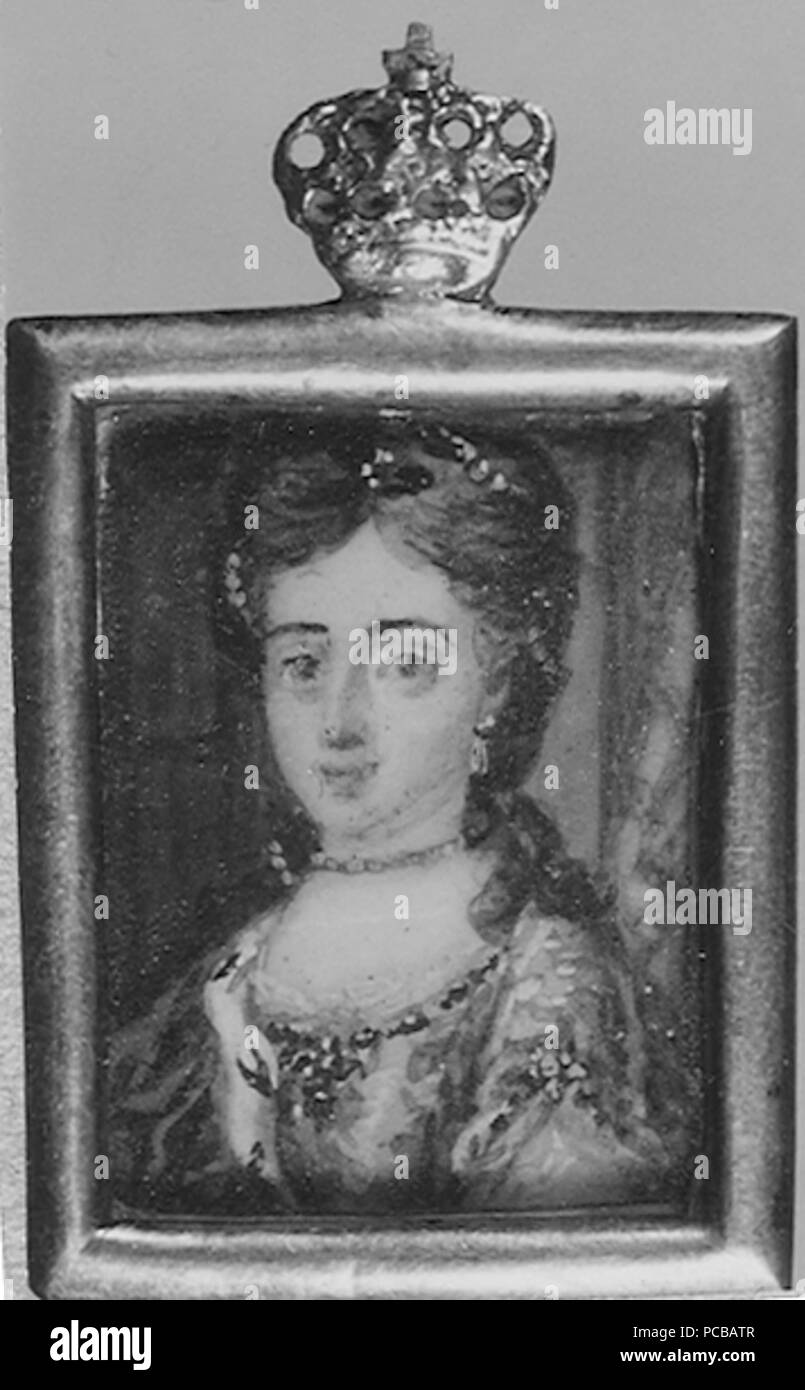 565 Sofia Amalia (1628-1685), prinsessa Braunschweig-Lüneburg av-Hannover, drottning av Danmark - Nationalmuseum - 29086 Foto Stock