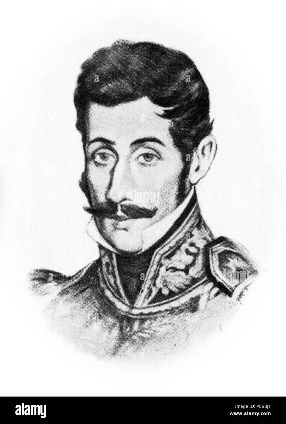 391 Manuel Oribe Foto Stock