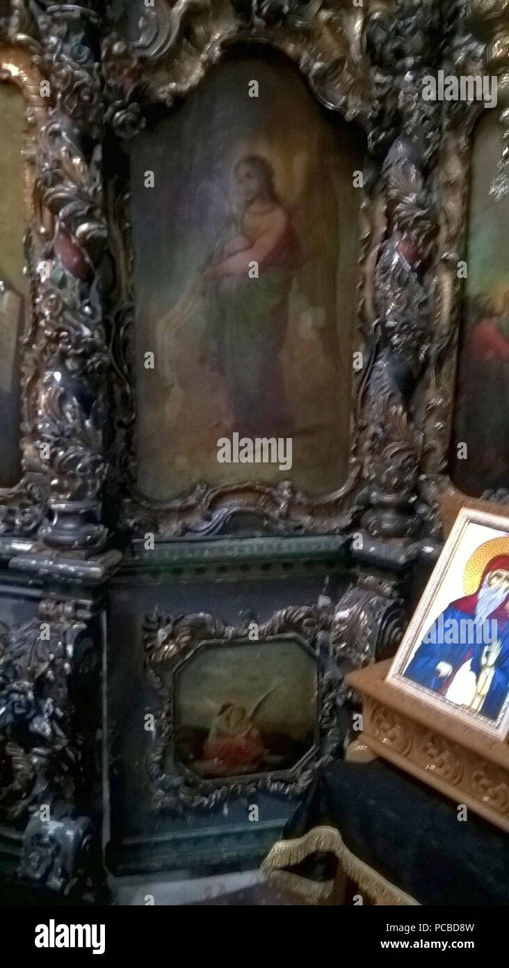 443 Nicolae Grigorescu - Manastirea Zamfira - (16) Foto Stock