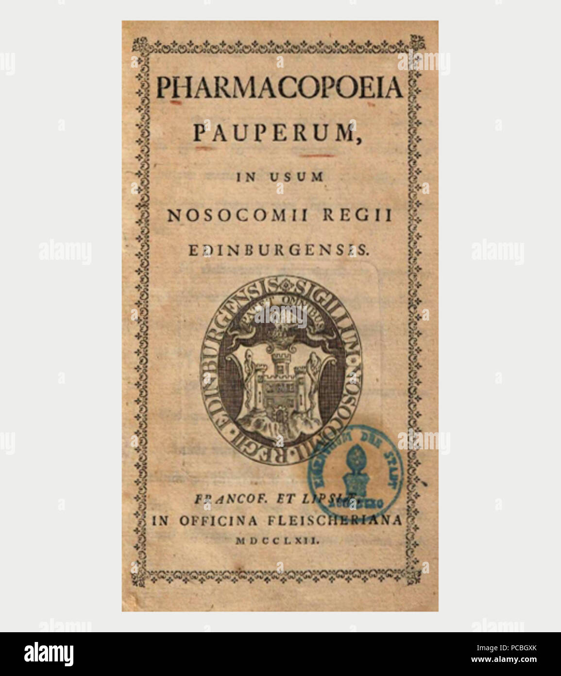 18 Edinburgh 1762 Foto Stock