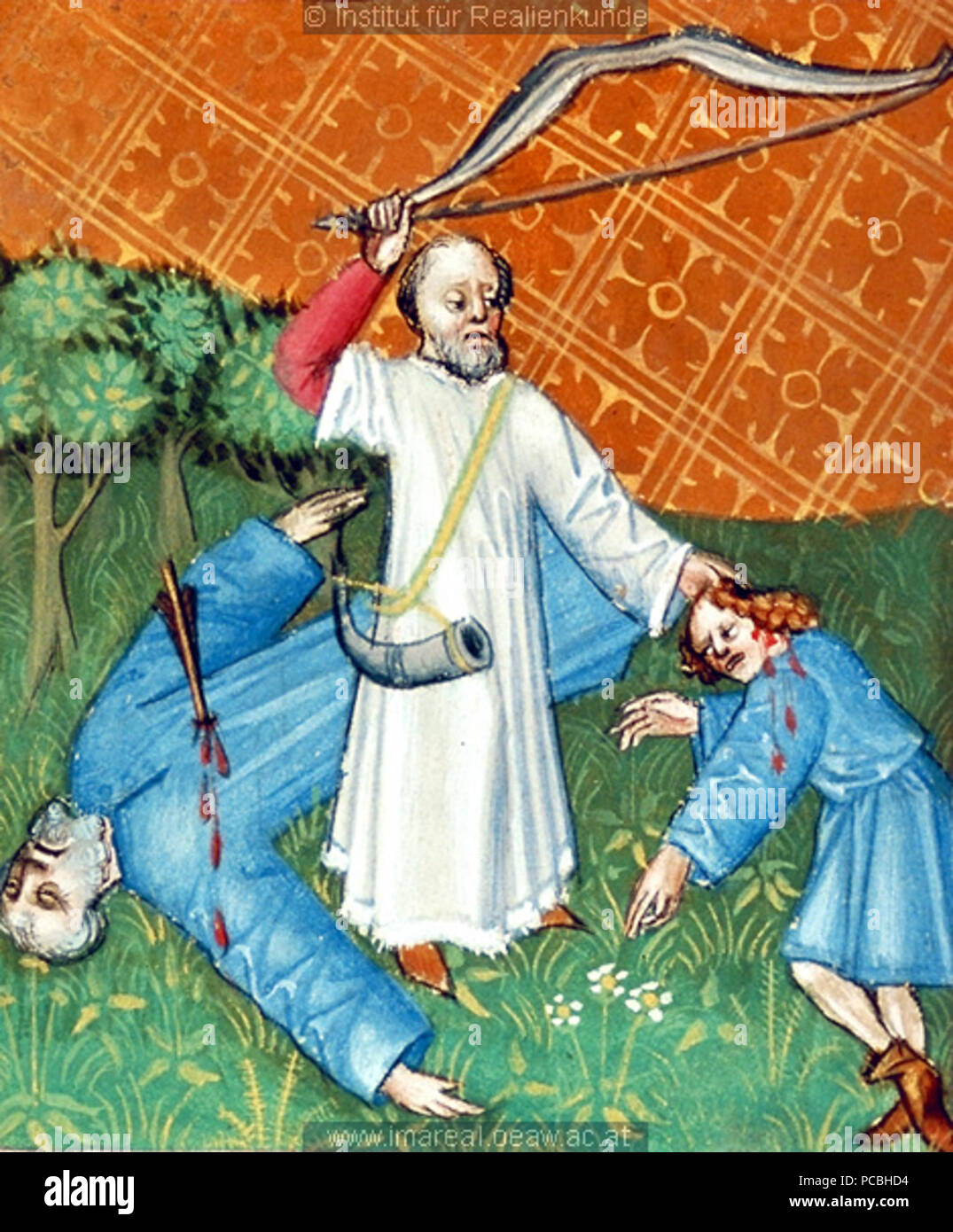 357 LamechKillingCain Foto Stock