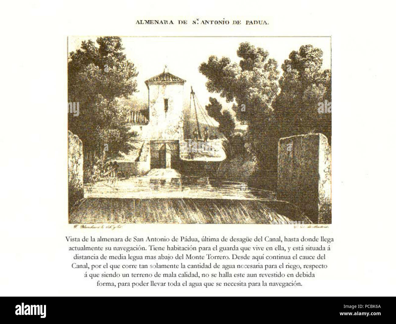 3 Almenara de San Antonio de padova Foto Stock