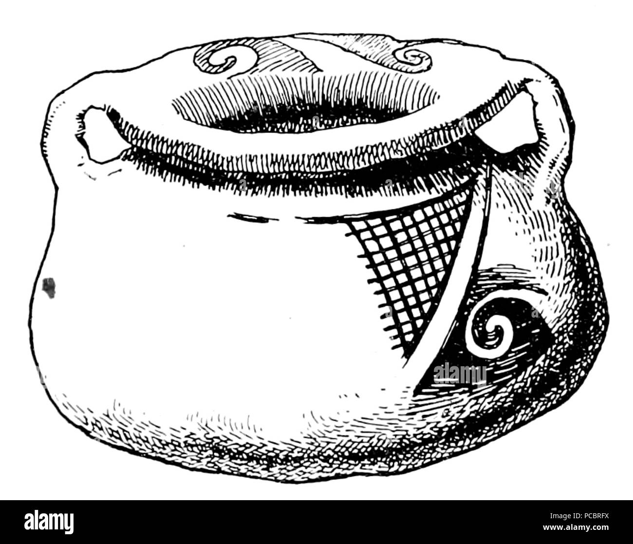 30 Las ruinas prehispánicas de El Alfarcito - fig.15 - página 29 Foto Stock