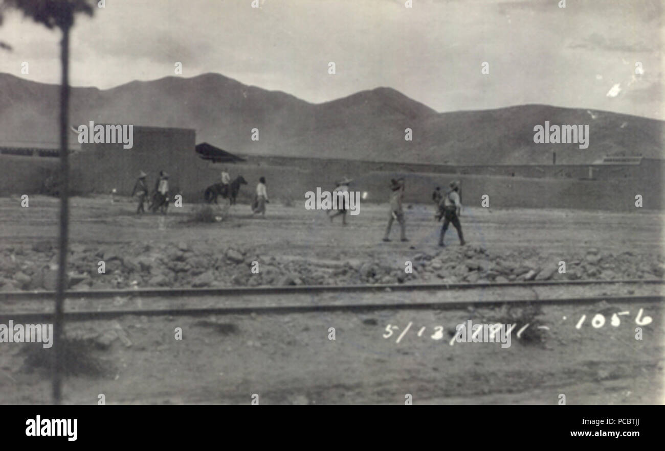 36 Maderistas entrando Torreón su 13-5-1911 Foto Stock