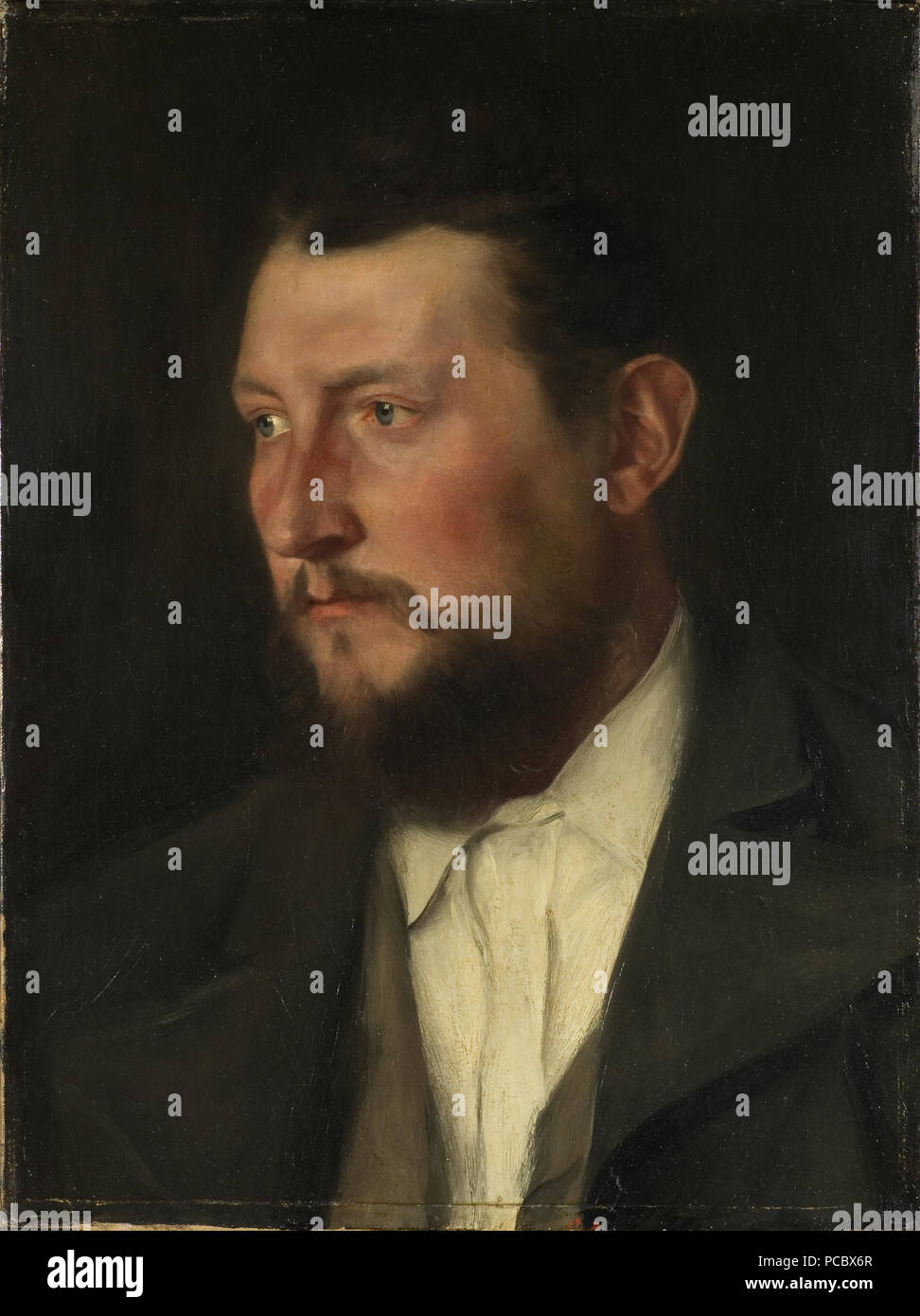 86 Il chimico J Jais (Wilhelm Leibl) - Nationalmuseum - 18794 Foto Stock