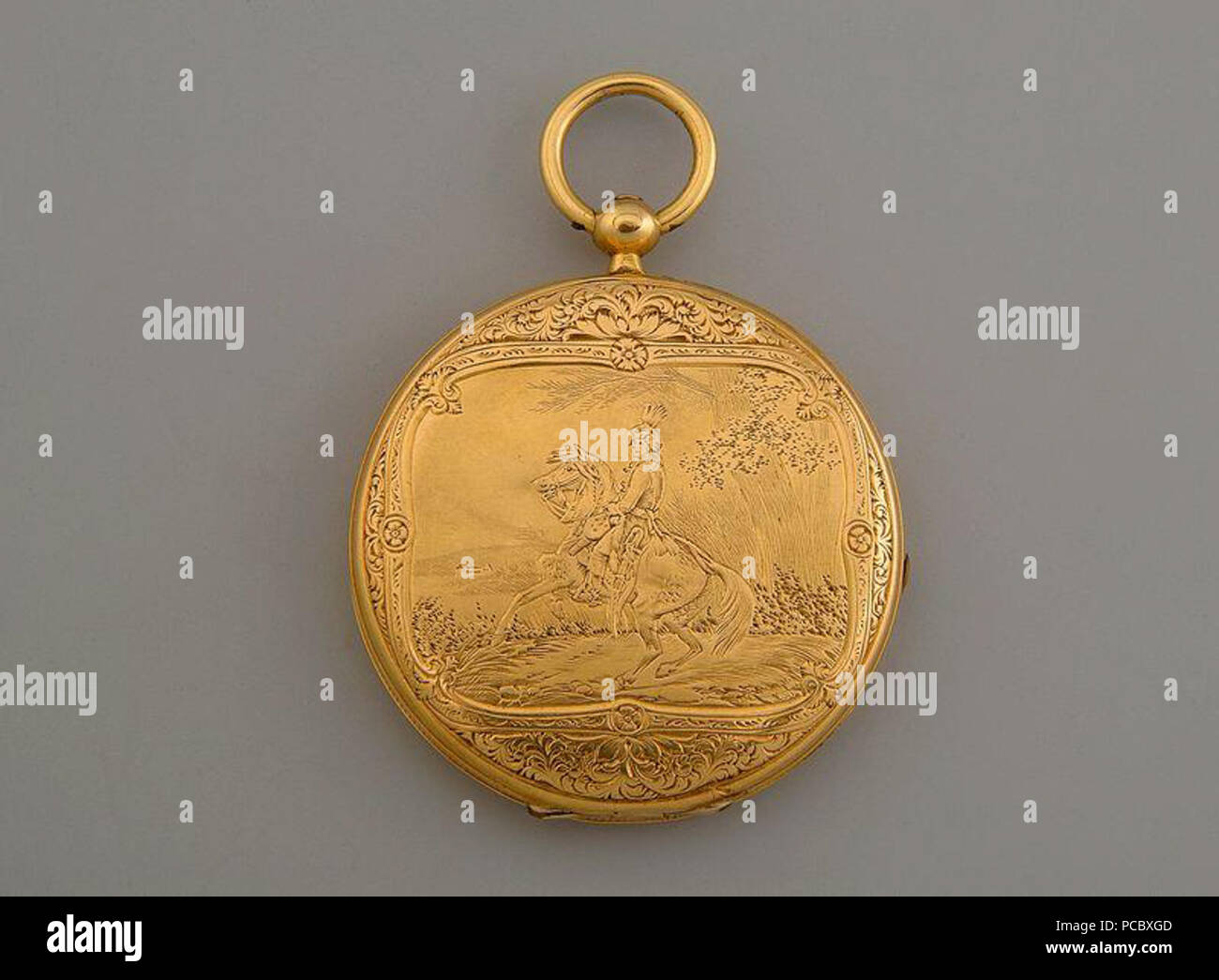 48 Patek ho Ska (Genewa ; firma zegarmistrzowska ; fl. 1845-1851) - Zegarek kieszonkowy extraplat Foto Stock