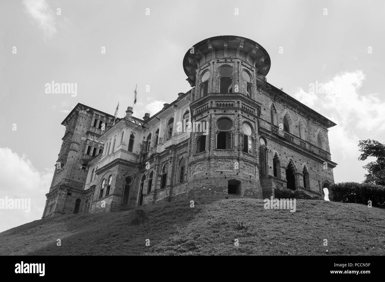 Il Castello di Kellie a Batu Gajah, Ipoh, è uno dei monumenti storici più famosi e importanti dello stato di Perak. Qui fu la prova della storia Ipoh. Foto Stock