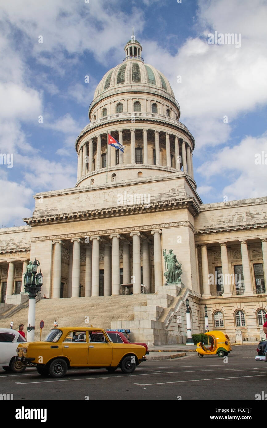 Capitolio building, parlamentare, a l'Avana, Cuba Foto Stock