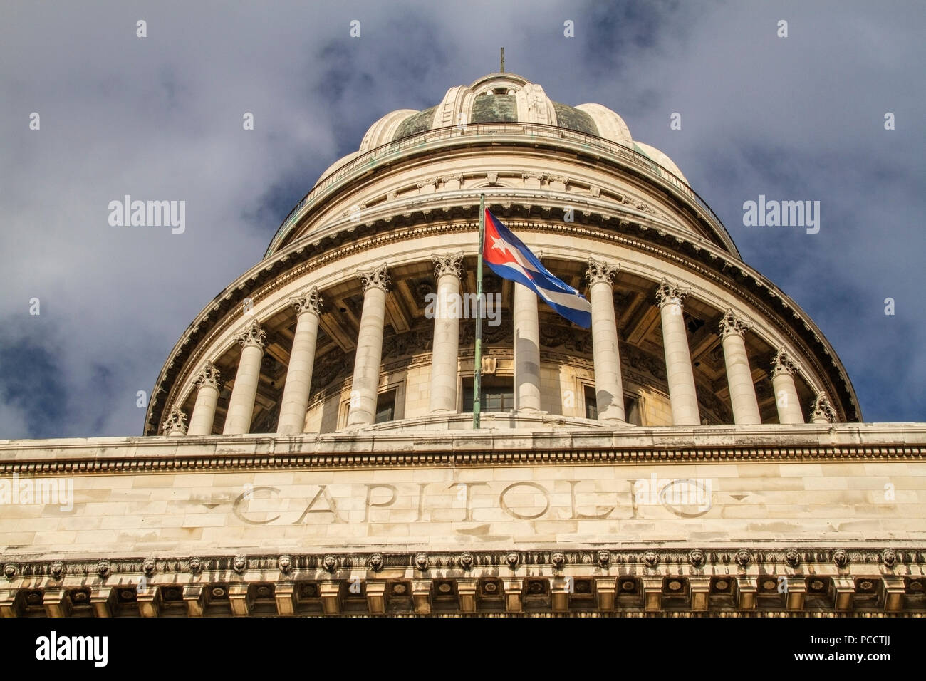 Capitolio building, parlamentare, a l'Avana, Cuba Foto Stock