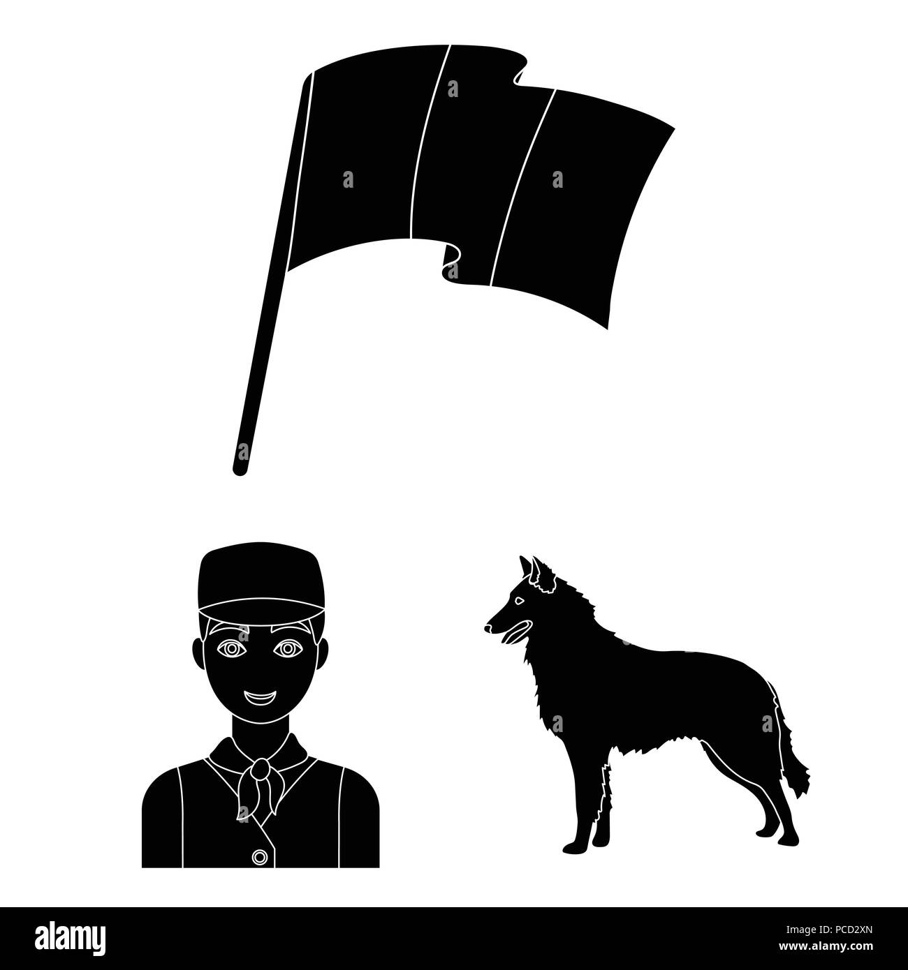 Paese Belgio icone nere in set di raccolta per design.Travel e attrazioni Belgio simbolo vettore illustrazione stock. Illustrazione Vettoriale