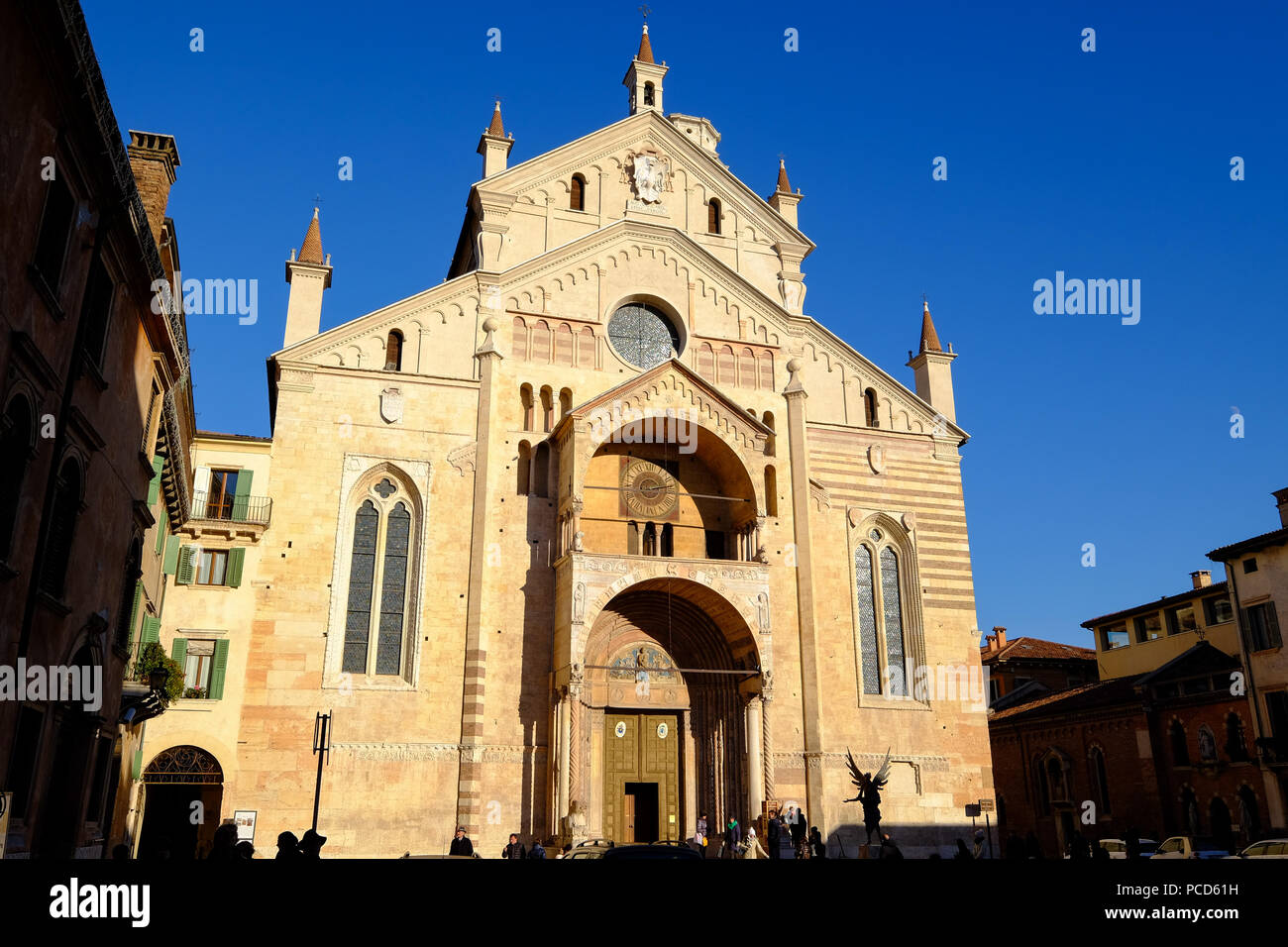 Duomo di Verona, Verona, Veneto, Italia, Europa Foto Stock